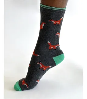 Chaussettes en bambou Oriel Fox pour hommes