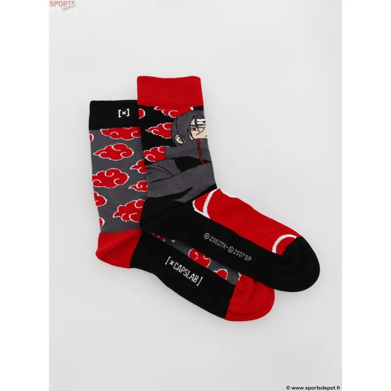 Chaussettes à pois bonhomme de neige rouge - Happy Socks | wimod