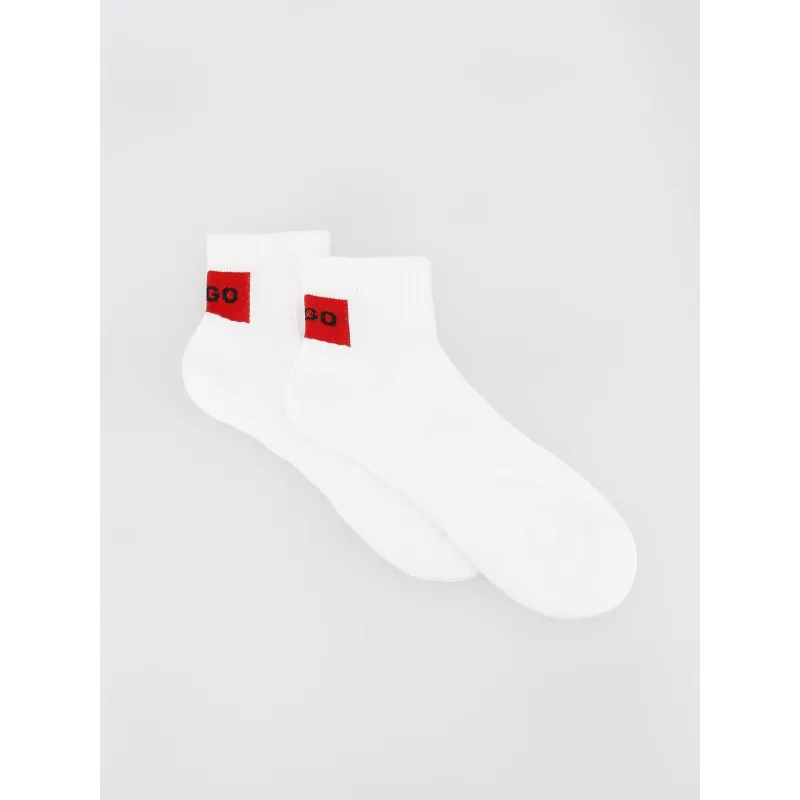 Chaussettes à pois bonhomme de neige rouge - Happy Socks | wimod