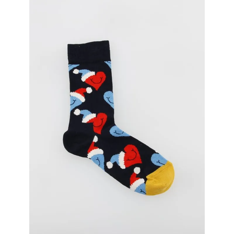 Chaussettes à pois bonhomme de neige rouge - Happy Socks | wimod