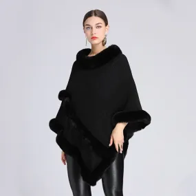 Châle femme noir chic