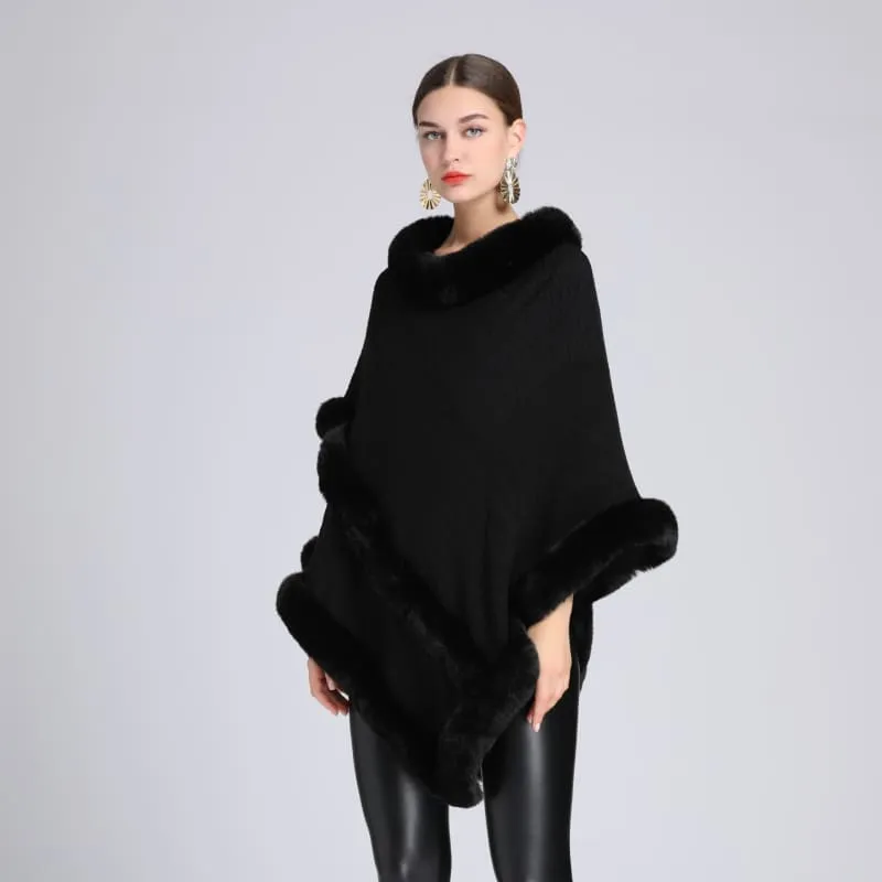 Châle femme noir chic