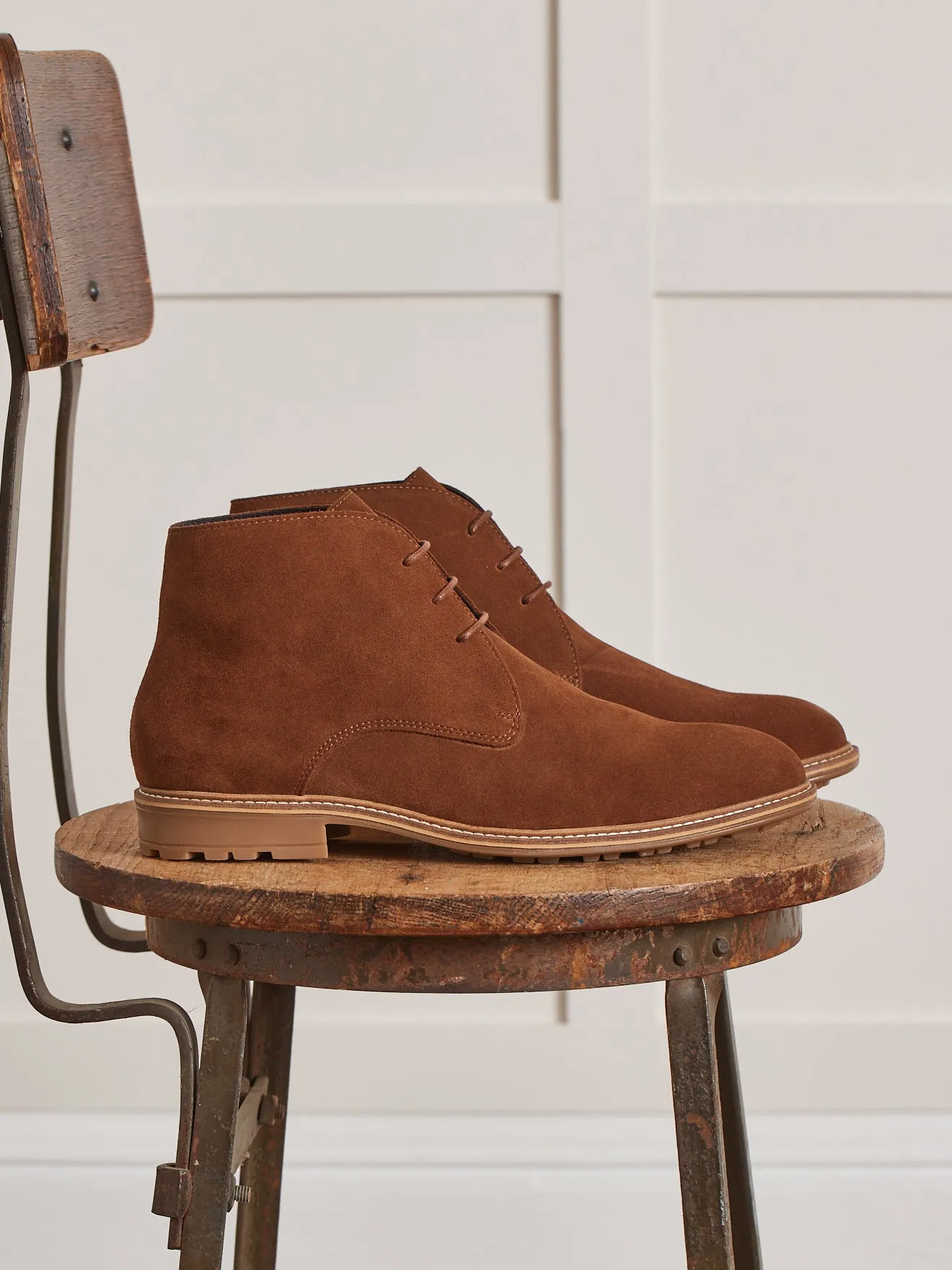 Derbies montants à lacets cuir homme