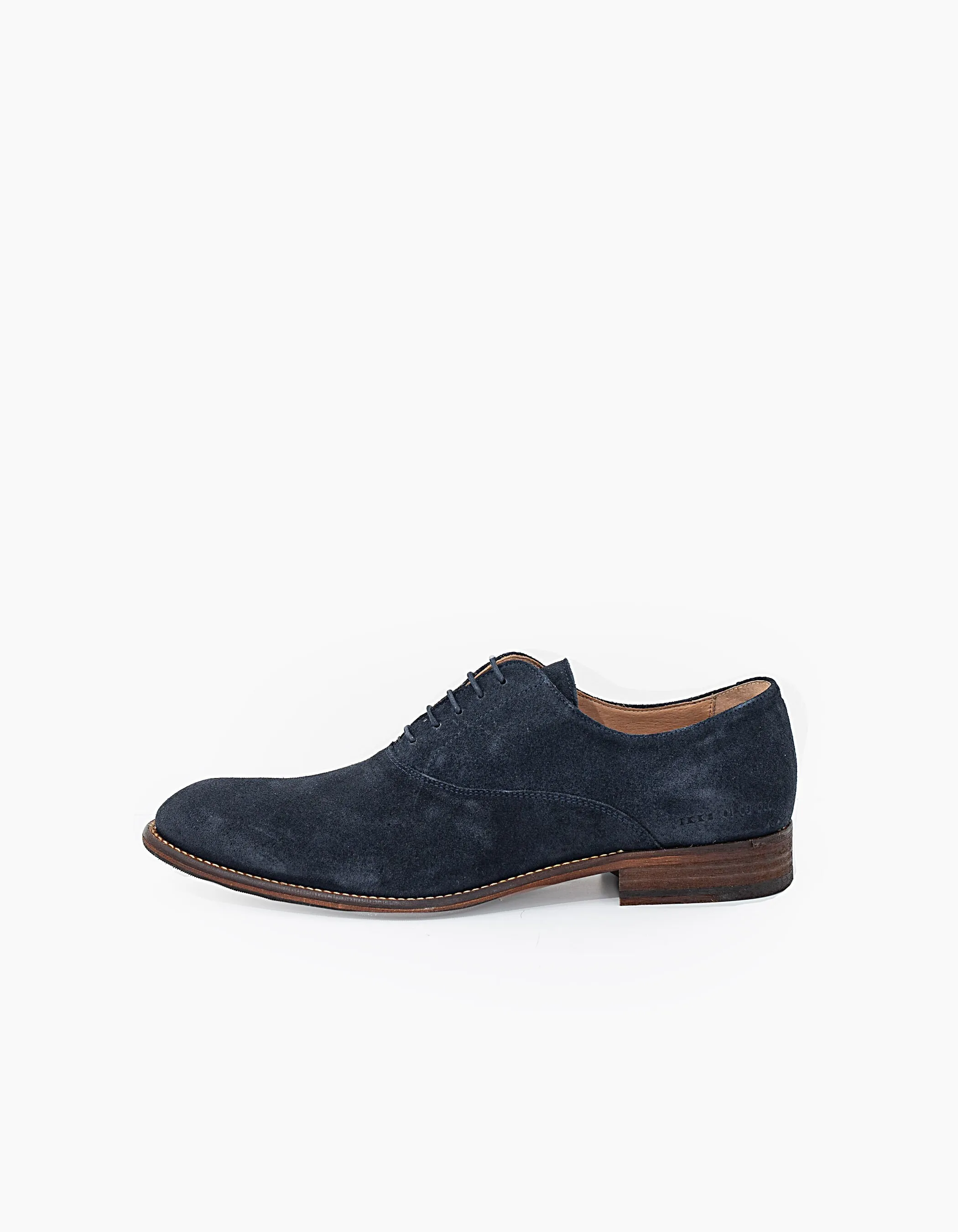 Derbies stone en cuir velours Homme