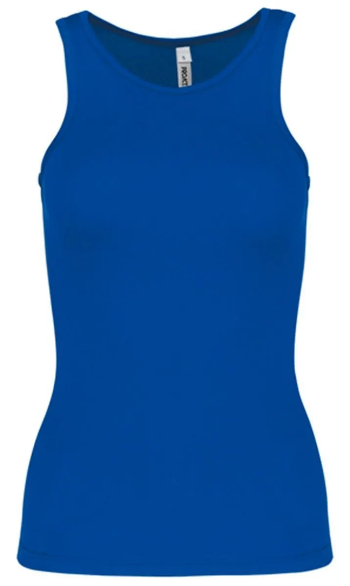 Débardeur de sport - Femme - PA442 - bleu roi 