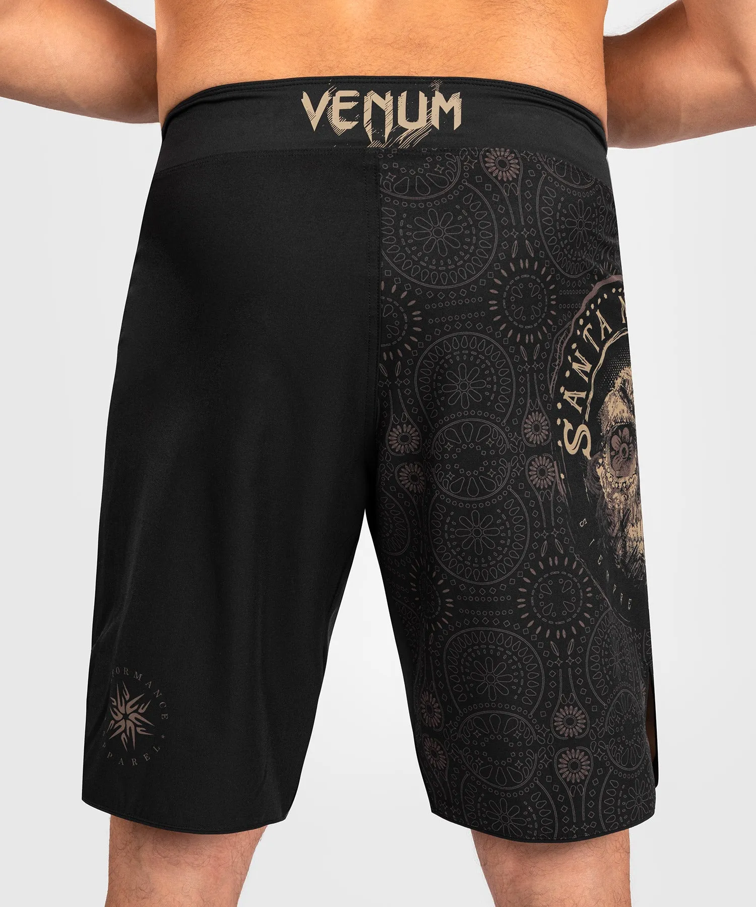 Fightshort Santa Muerte Dark Side Venum - Noir/Marron