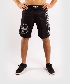 Fightshort Venum Signature - Noir/Blanc