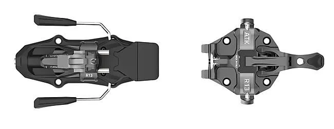 FIXATIONS SKI RANDO RAIDER 13 EVO BLACK