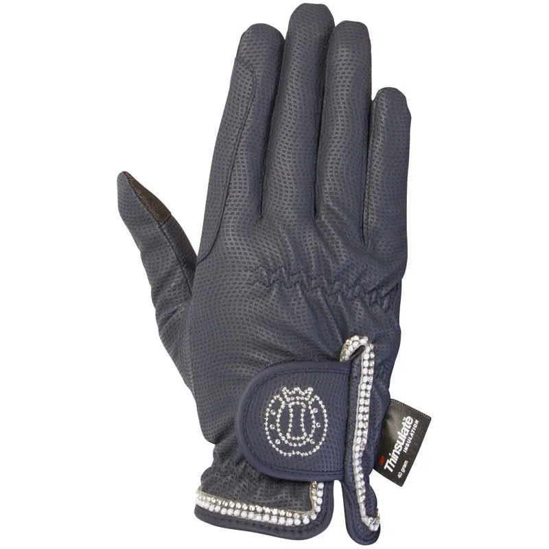 Gants Imperial Riding Ride With Me - Version hiver, perles & broderies