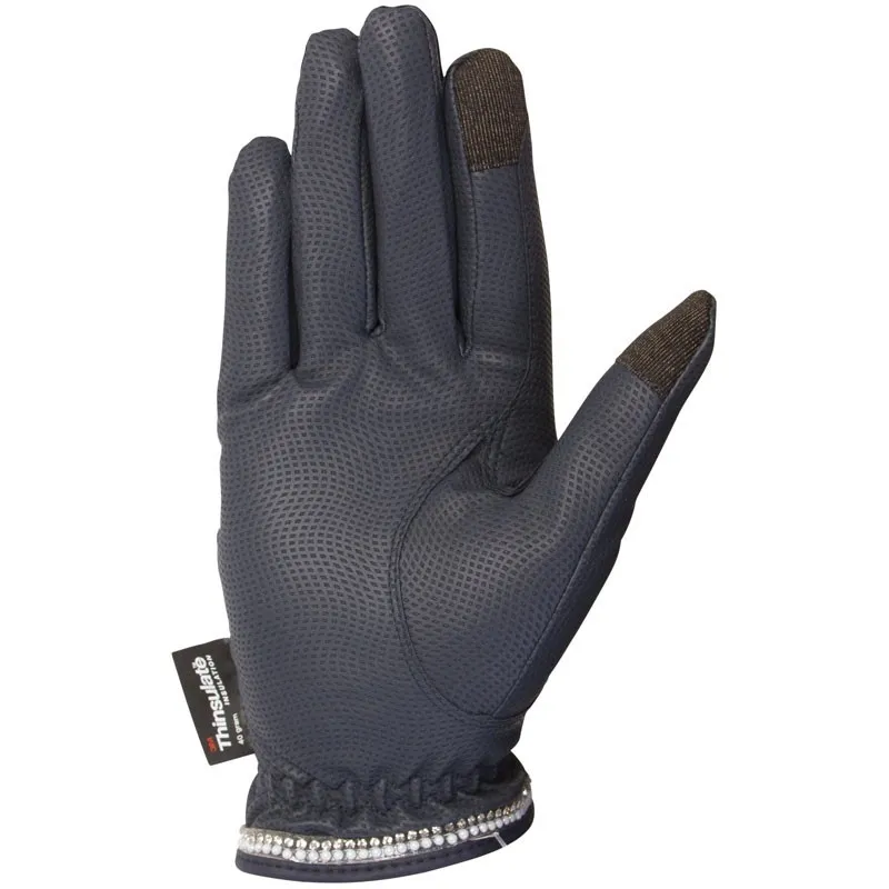 Gants Imperial Riding Ride With Me - Version hiver, perles & broderies