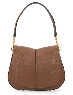 Gianni Chiarini Sac Helena Round en cuir couleur castor