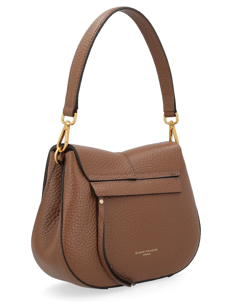 Gianni Chiarini Sac Helena Round en cuir couleur castor