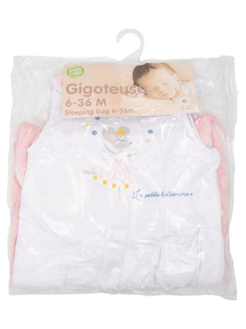 Gigoteuse 6-36 mois hiver La Petite Ballerine - Rose