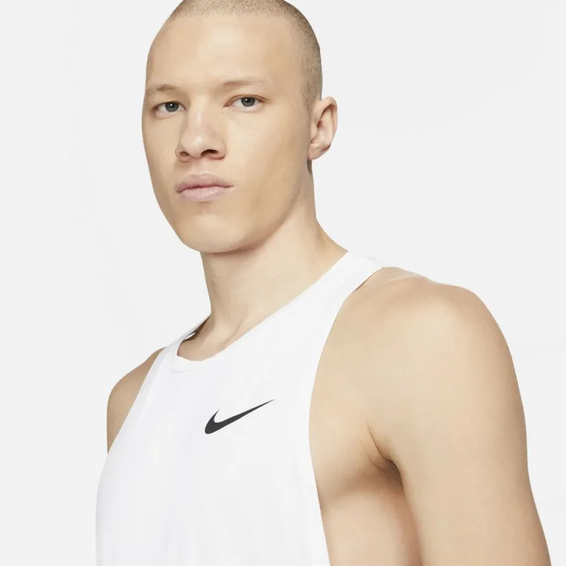 Haut sans manches d'entraînement homme Nike Pro - Blanc