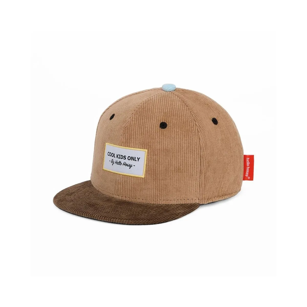 Hello Hossy - Casquette enfant en velours beige