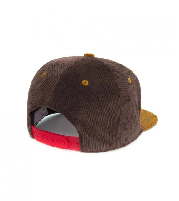 Hello Hossy - Casquette enfant en velours marron