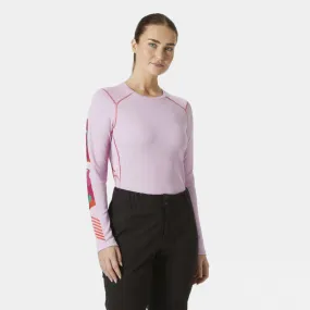 Helly Hansen Lifa Active Crew - Maillot thermique laine mérinos femme | Hardloop