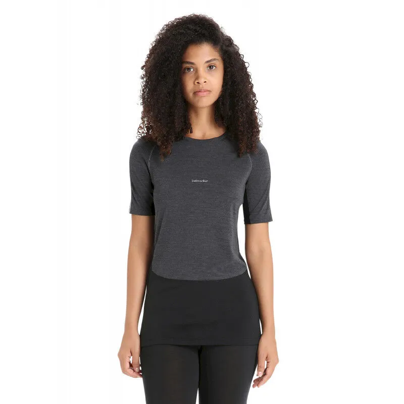 Icebreaker 125 ZoneKnit SS Crewe - T-shirt en laine mérinos femme | Hardloop