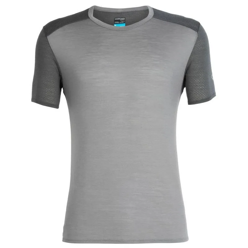 Icebreaker Cool-Lite Amplify Short Sleeve Crewe - T-shirt en laine mérinos homme I Hardloop | Hardloop