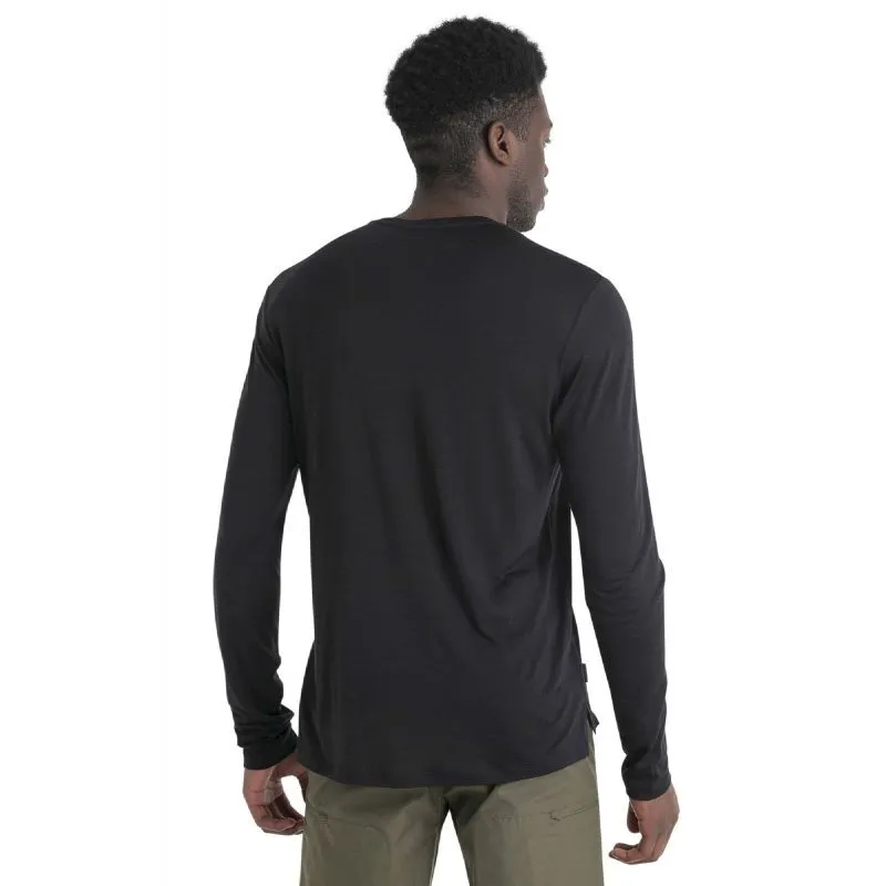 Icebreaker Merino 125 Cool-Lite Sphere III LS Tee - T-shirt en laine mérinos homme | Hardloop