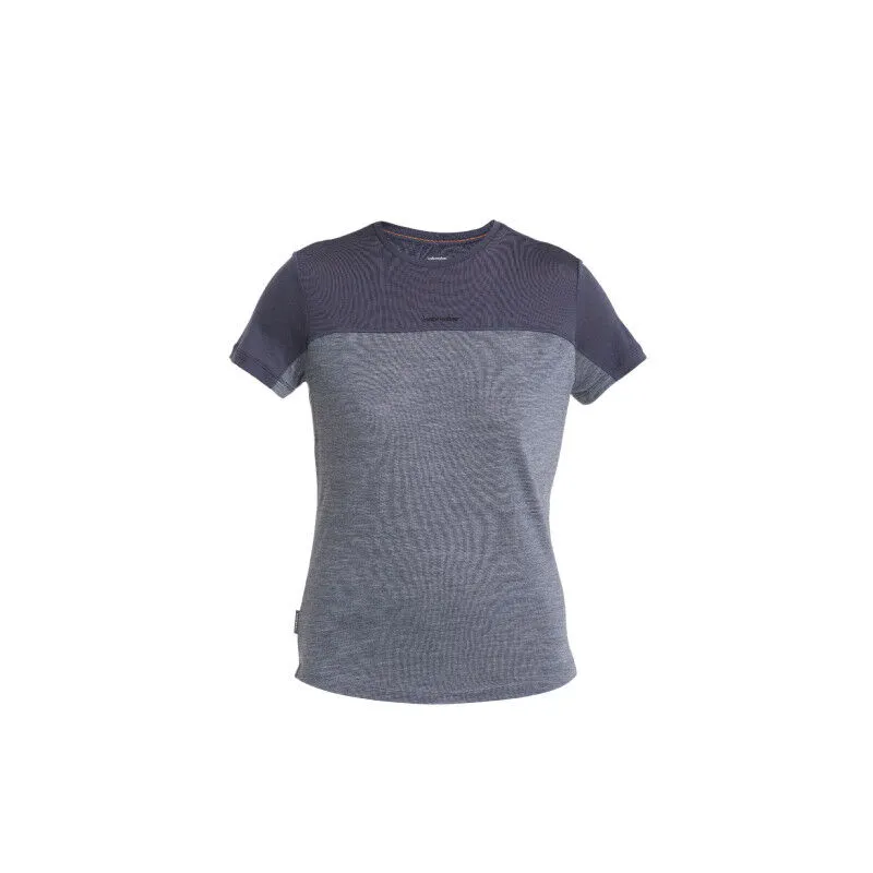 Icebreaker Merino 125 Cool-Lite Sphere III SS Tee Colour Block - T-shirt en laine mérinos femme | Hardloop