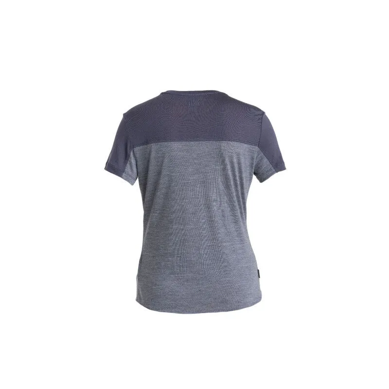 Icebreaker Merino 125 Cool-Lite Sphere III SS Tee Colour Block - T-shirt en laine mérinos femme | Hardloop