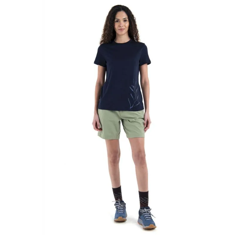 Icebreaker Merino 150 Tech Lite III SS Tee Panax - T-shirt en laine mérinos femme | Hardloop