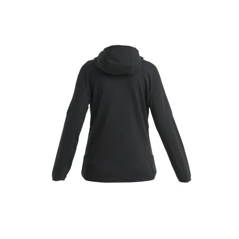 Icebreaker Merino Quantum Hybrid LS Zip Hoodie - Sweatshirt en laine mérinos femme | Hardloop