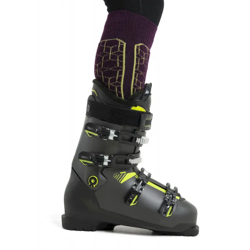 Icebreaker Ski+ Medium Over The Calf Alpine Geo - Chaussettes en laine mérinos homme | Hardloop