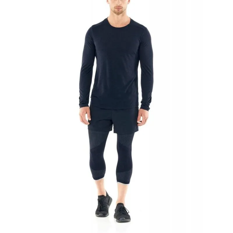 Icebreaker Sphere Long Sleeve Crewe - T-shirt en laine mérinos homme I Hardloop | Hardloop