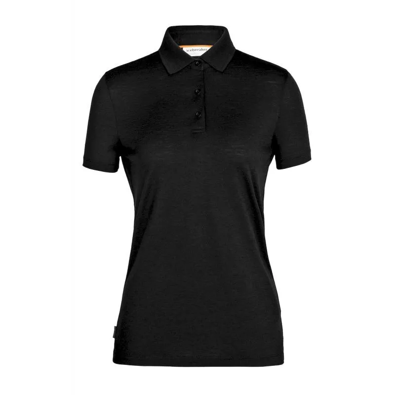 Icebreaker Tech Lite II SS Polo - T-shirt en laine mérinos femme | Hardloop