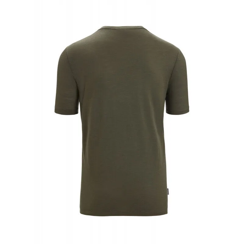 Icebreaker Tech Lite II SS Tee icebreaker Earth - T-shirt en laine mérinos homme | Hardloop