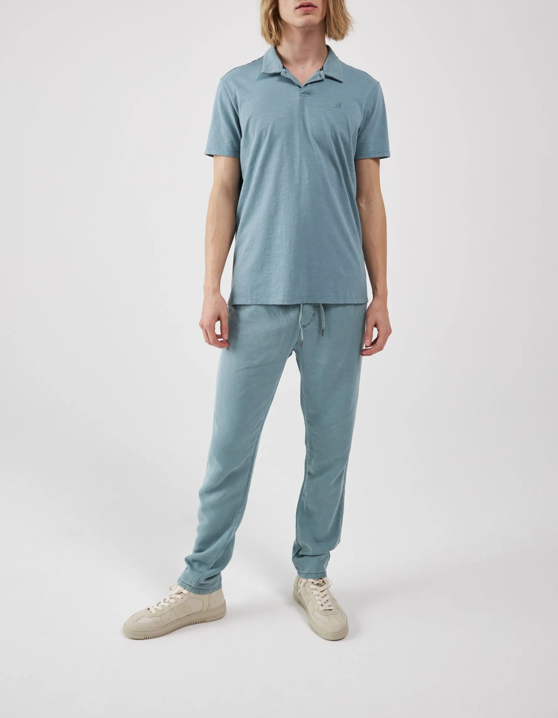 Jogging aqua en Lyocell® Homme