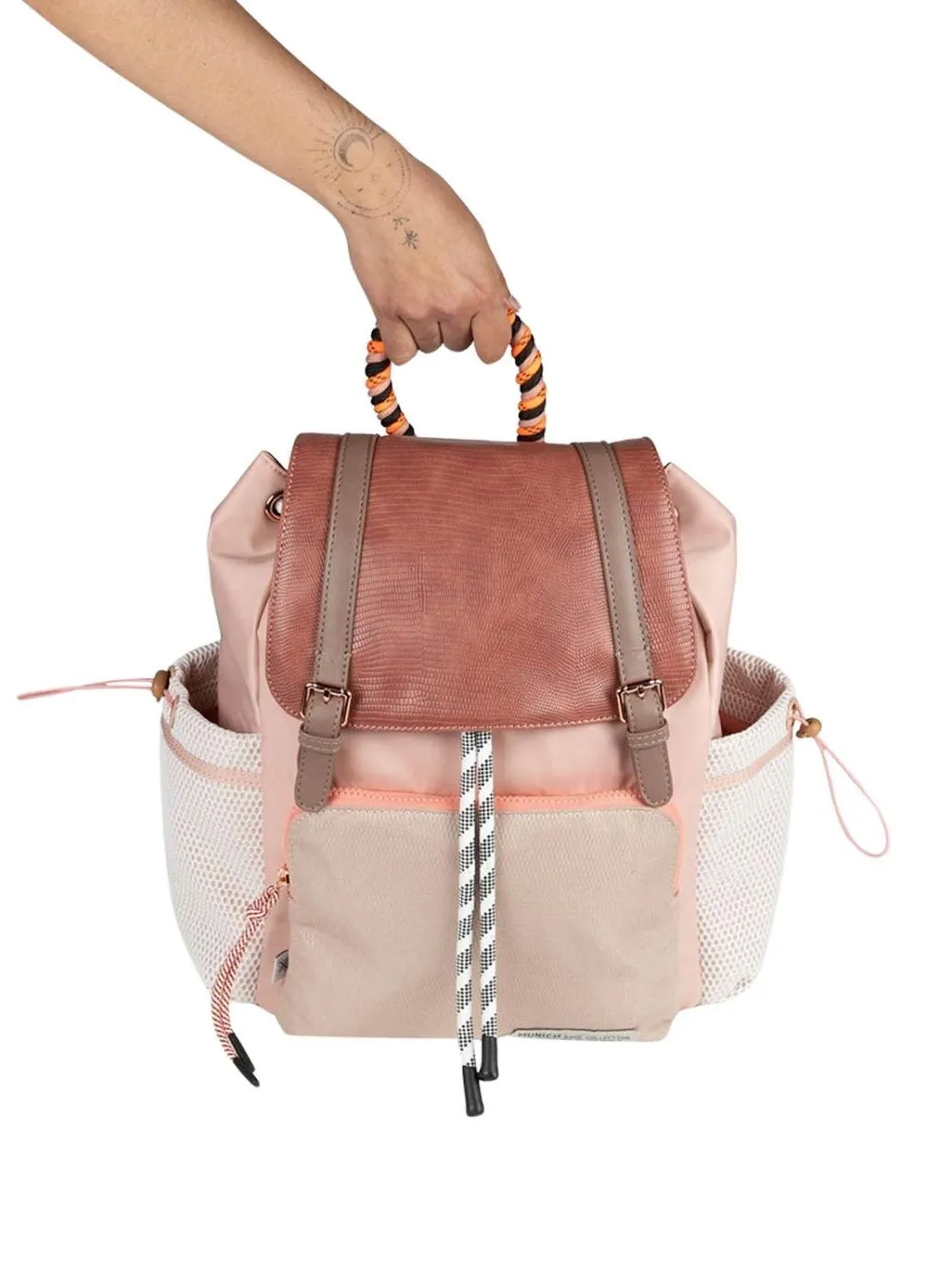 Le sac à dos Munich Deep Rosa pour femme.