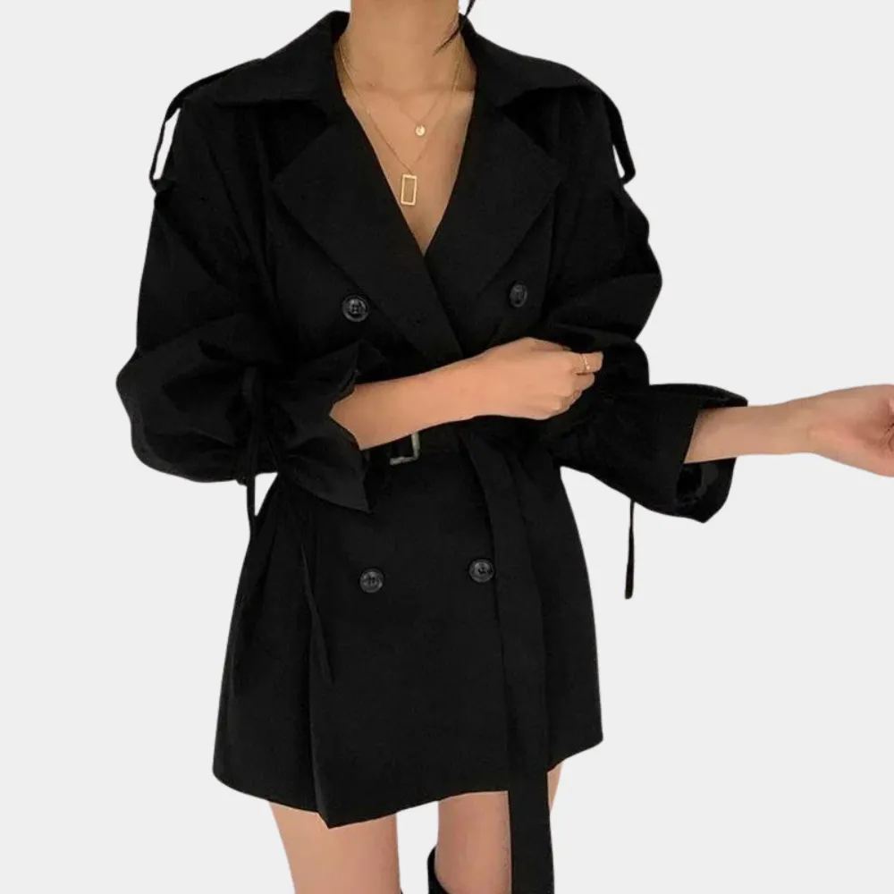 Lia | Manteau mode ample et ajusté pour femme