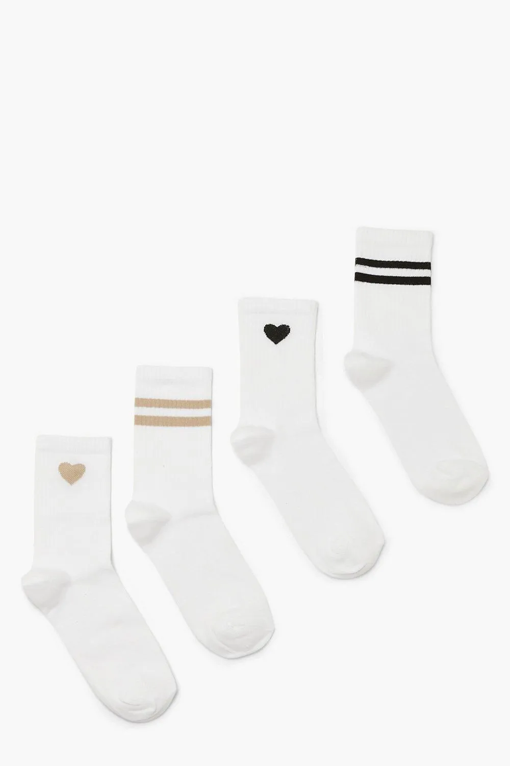 Lot de 4 paires de chaussettes sport