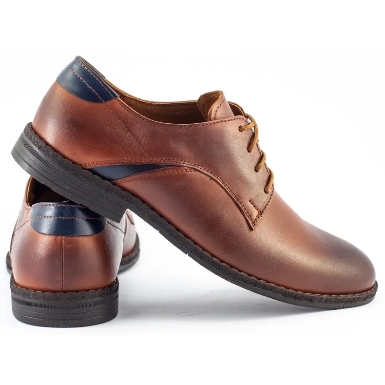 Lukas Chaussures élégantes pour hommes 253LU marron brun