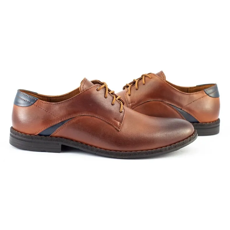 Lukas Chaussures élégantes pour hommes 253LU marron brun