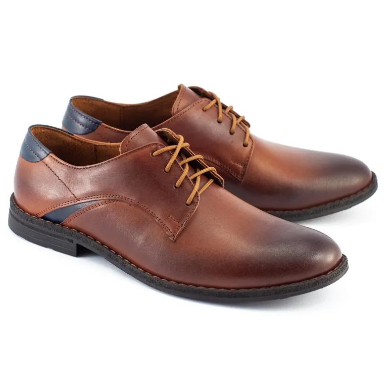 Lukas Chaussures élégantes pour hommes 253LU marron brun