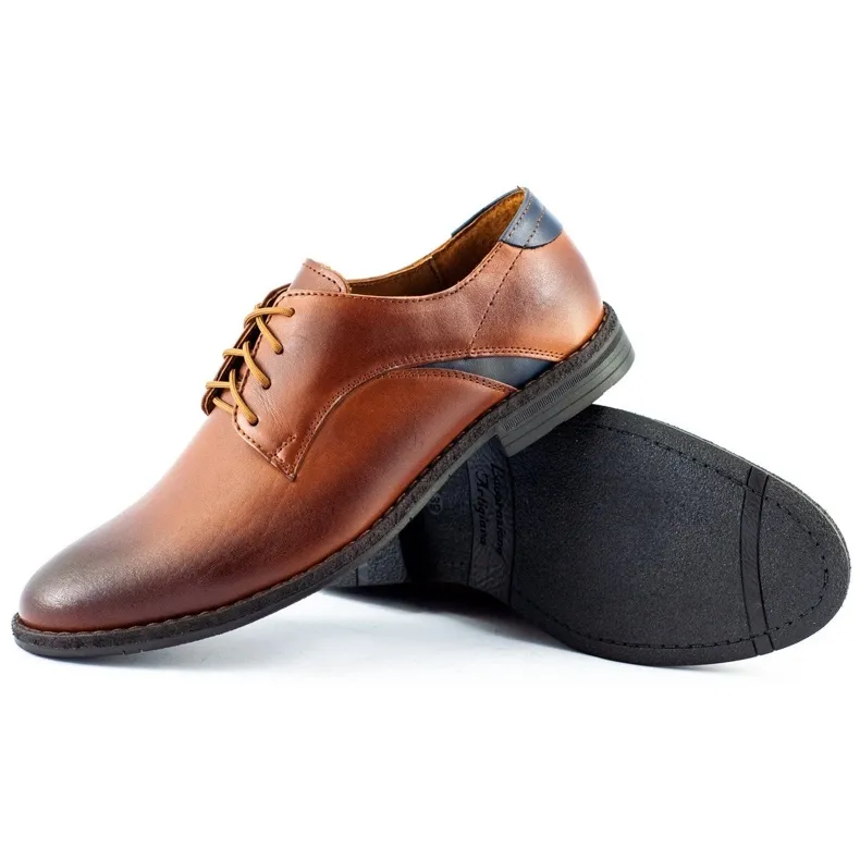 Lukas Chaussures élégantes pour hommes 253LU marron brun