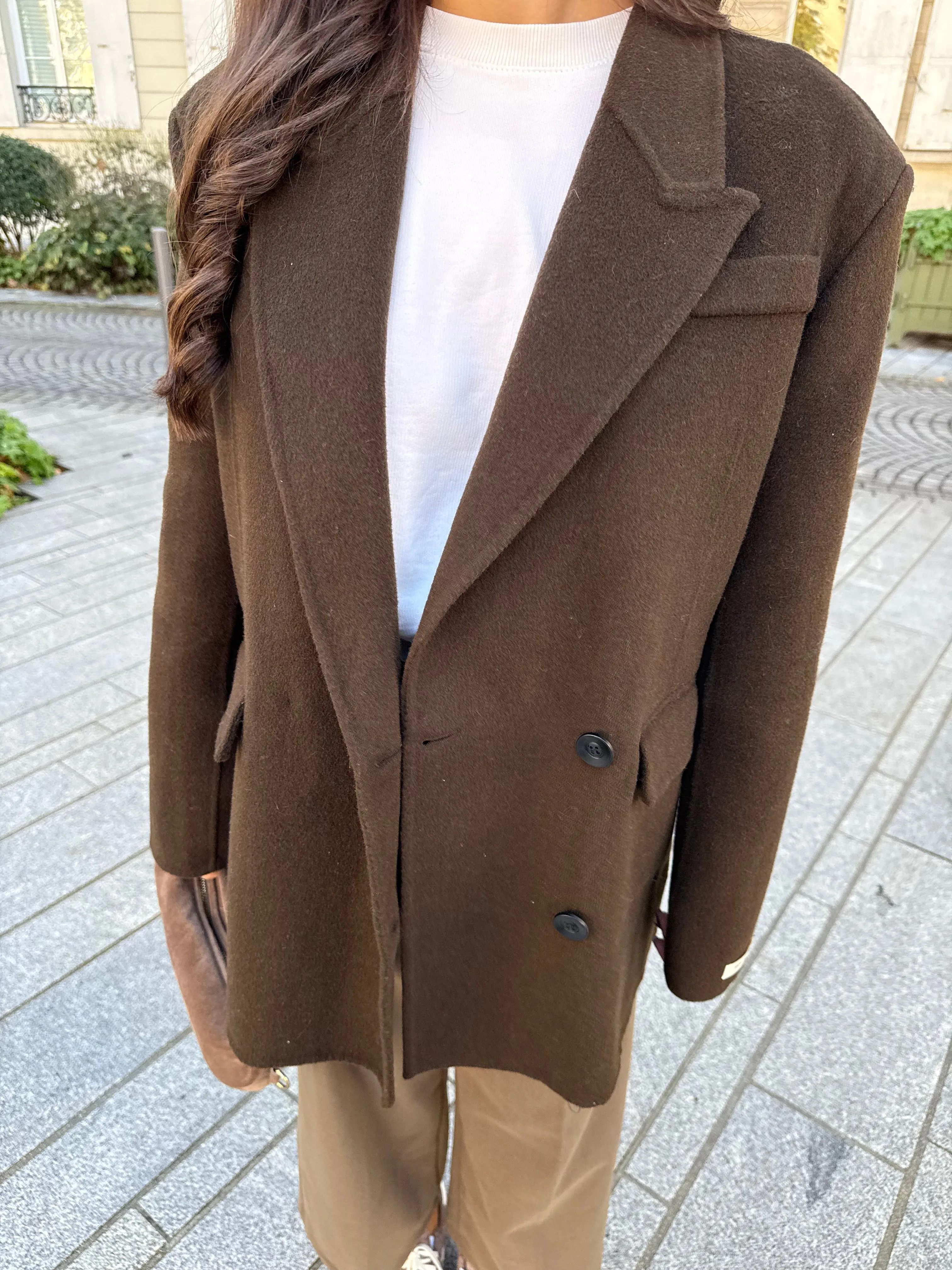 Manteau blazer jc choco