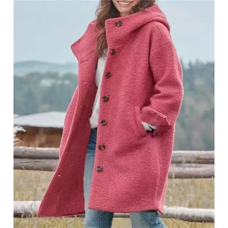 Manteau long automnal élégant pour femmes