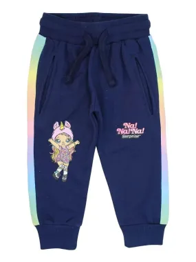 MGA Entertainment - Pantalon De Jogging garçon imprimé Nana en coton - Bleu marine