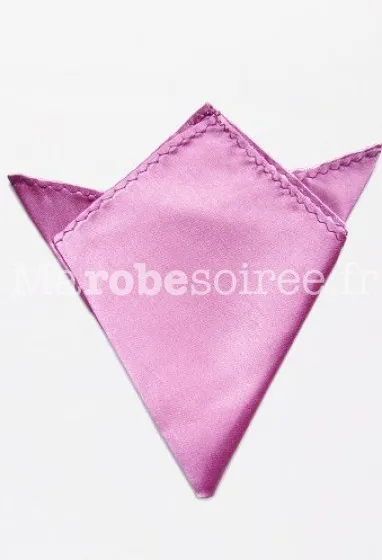 Mouchoirs de poche pour enfants et adultes assorties à nos robes et accessoires M1020 en Satin soyeux