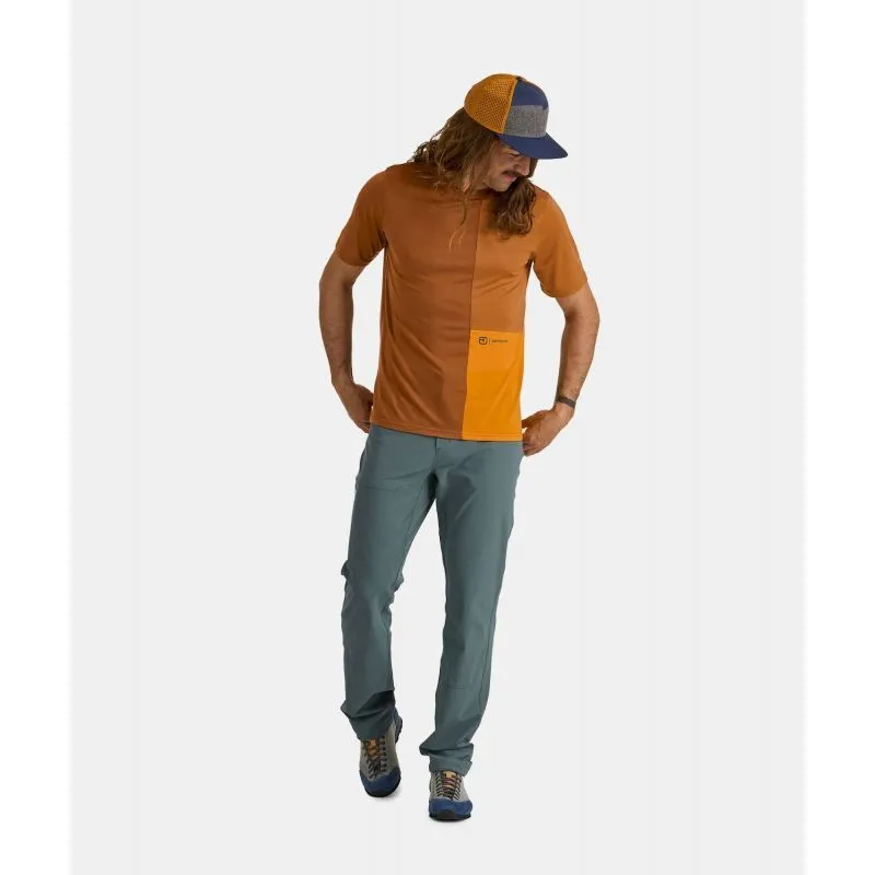 Ortovox 150 Cool Crack TS - T-shirt en laine mérinos homme | Hardloop