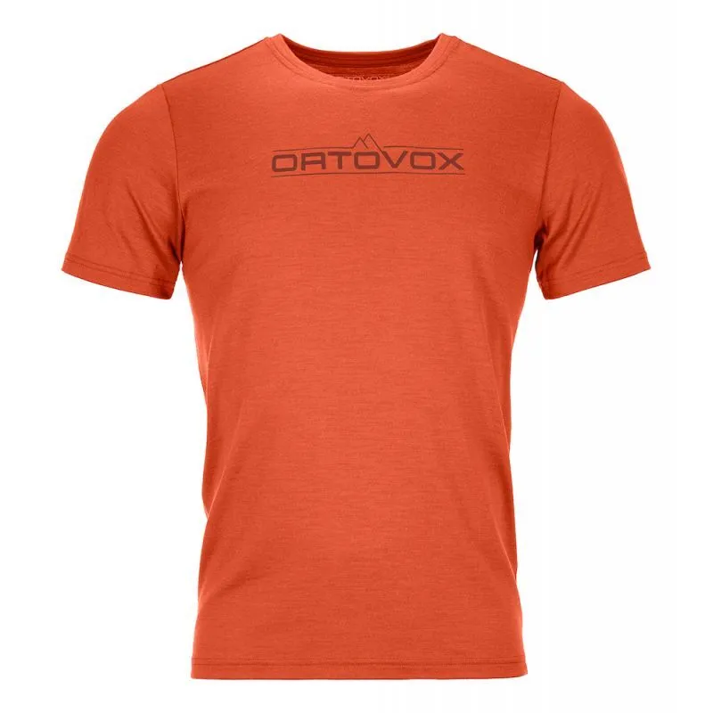 Ortovox 185 Merino 1St Logo TS - T-shirt en laine mérinos homme | Hardloop