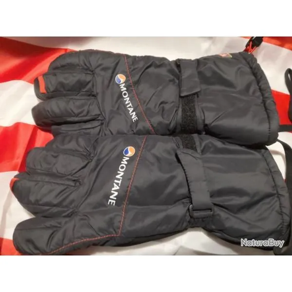 Paire de gants de la marque Montane , conception anglaise - Taille xl uniquement , très peu porté