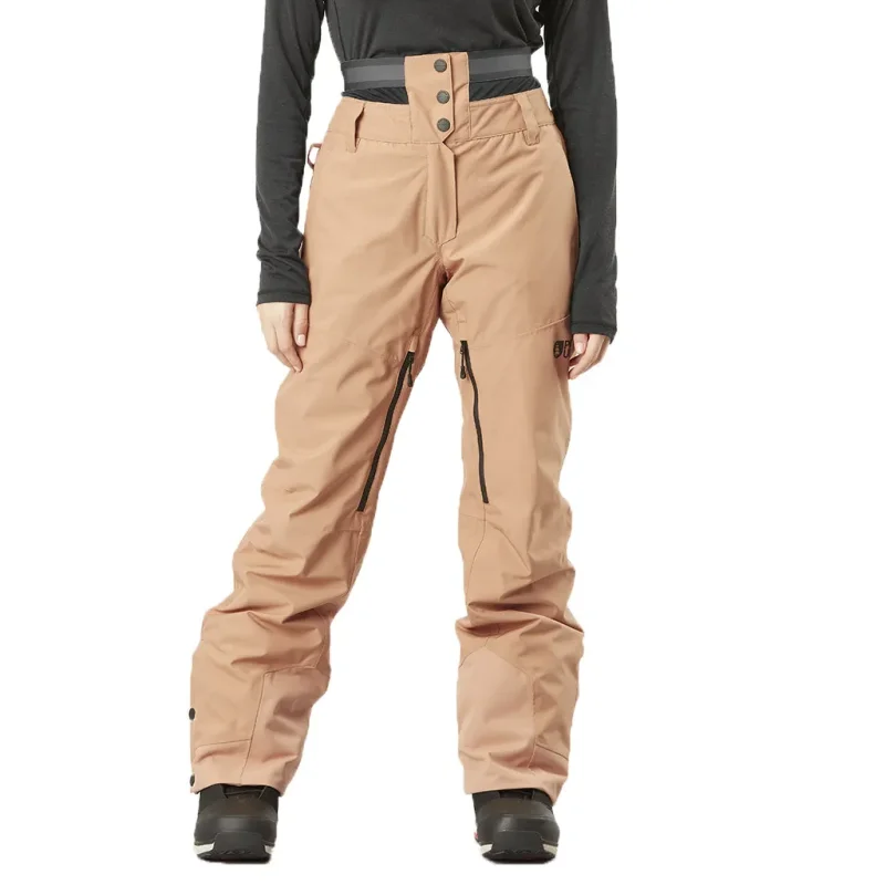 PICTURE ORGANIC Exa Pantalon /latte 2023-2024 Pantalons de Ski Snowboard Doublé chaud