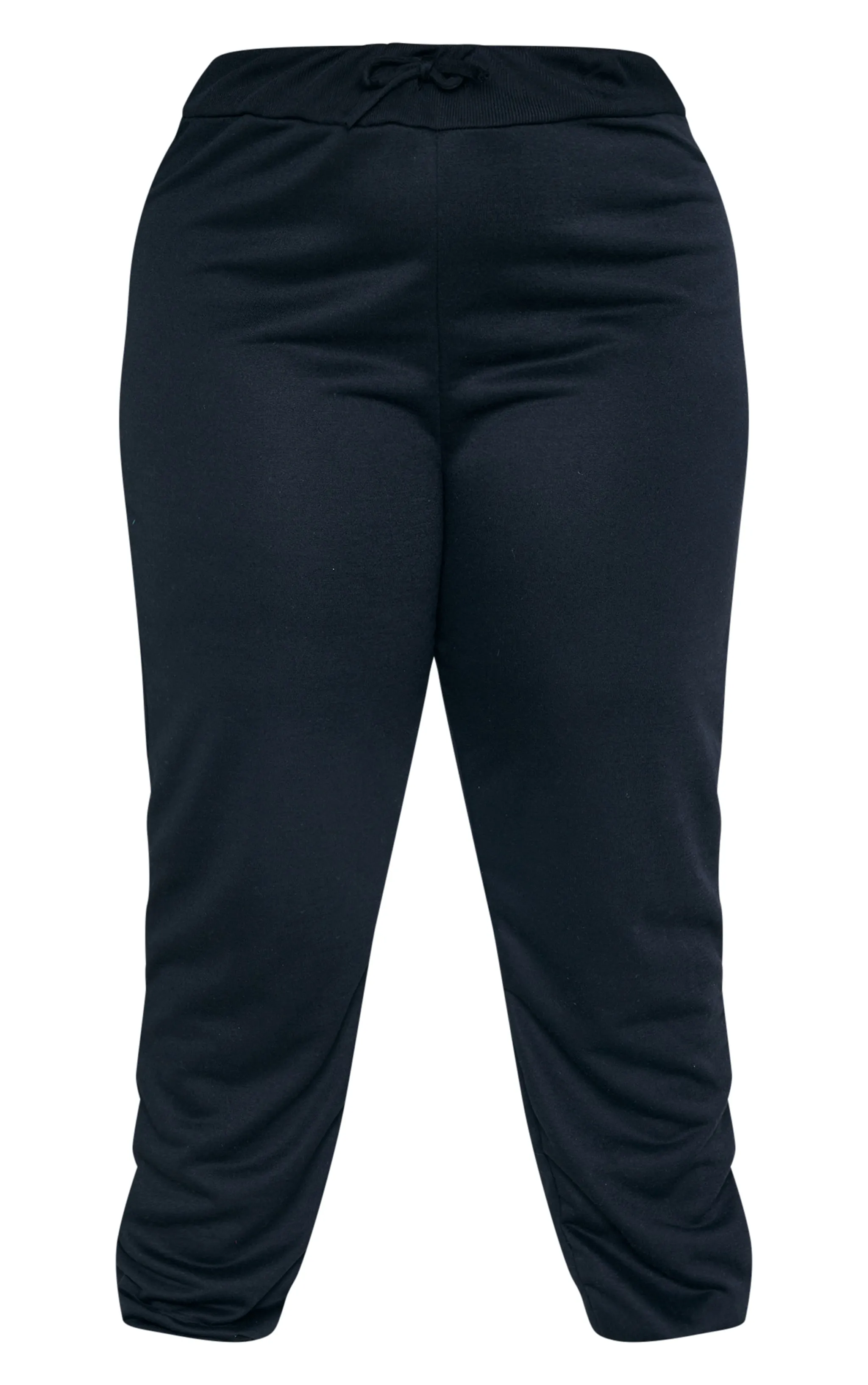 Plus Jogging slim noir en coton R.E.E.L.