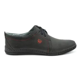 Polbut Chaussures en cuir pour hommes 343 gris